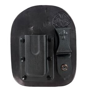 CrossBreed Mag Carrier Single Holder IWB XDS 45 Left Side Carry Black Cow